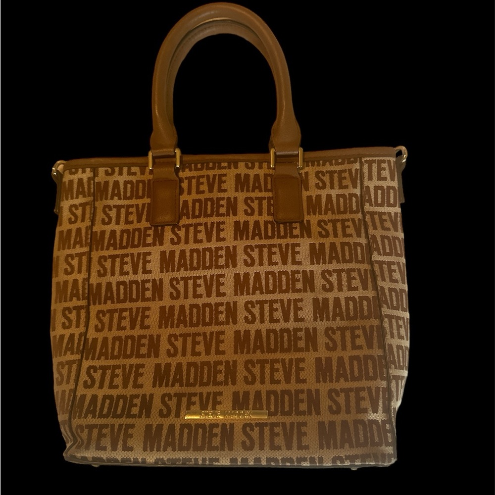 Steve Madden brown tote bag / no crossbody strap